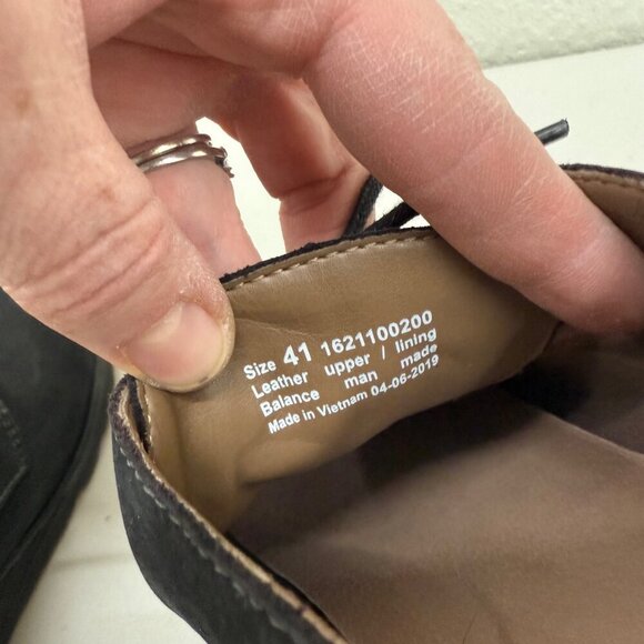 Dansko Cadee Black Nubuck Wedge Ankle Bootie Shoes 1621100200 Womens 41 US 10.5 - Picture 6 of 10